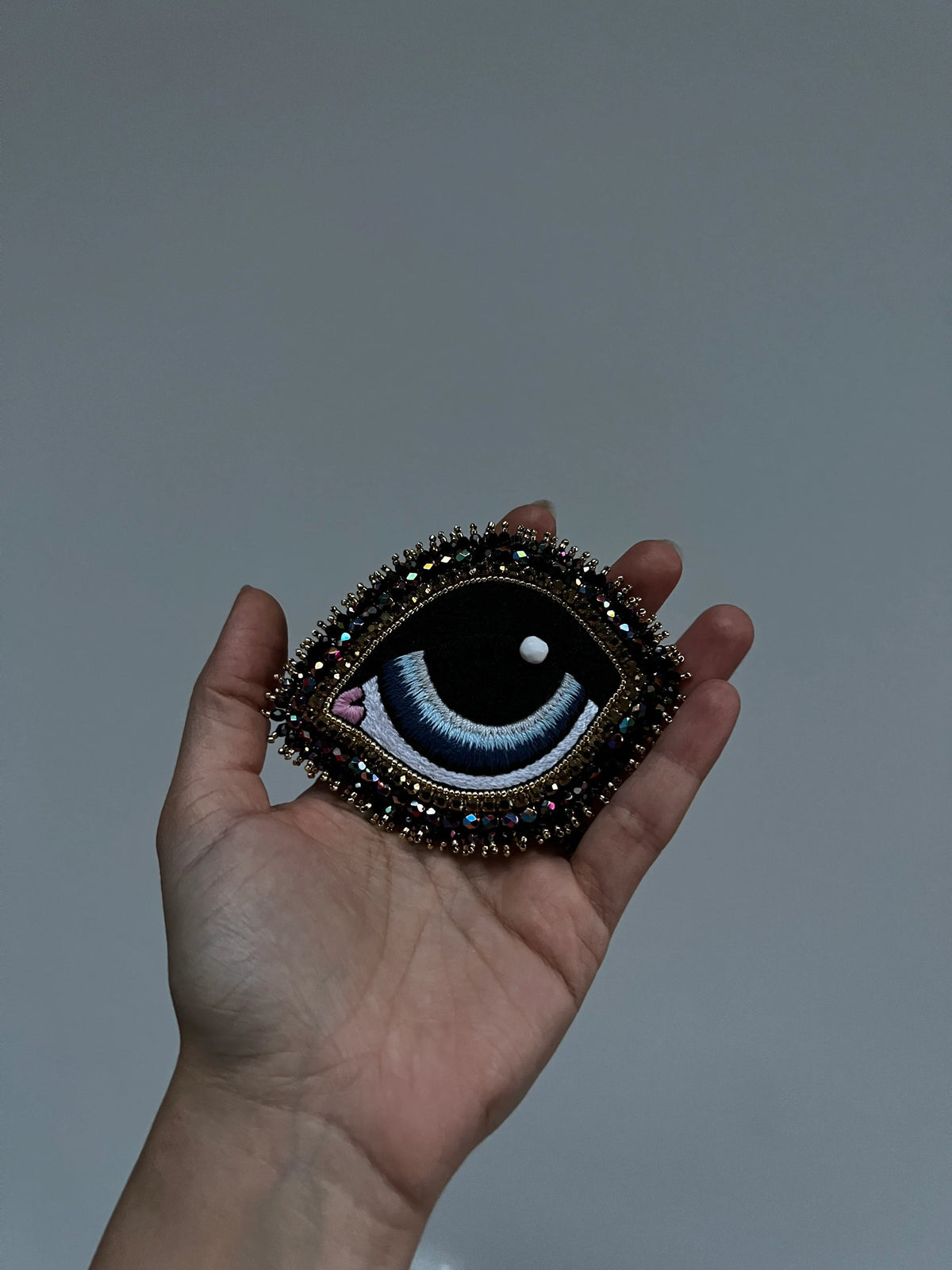 Big Evil Eye Galaxy Brooch