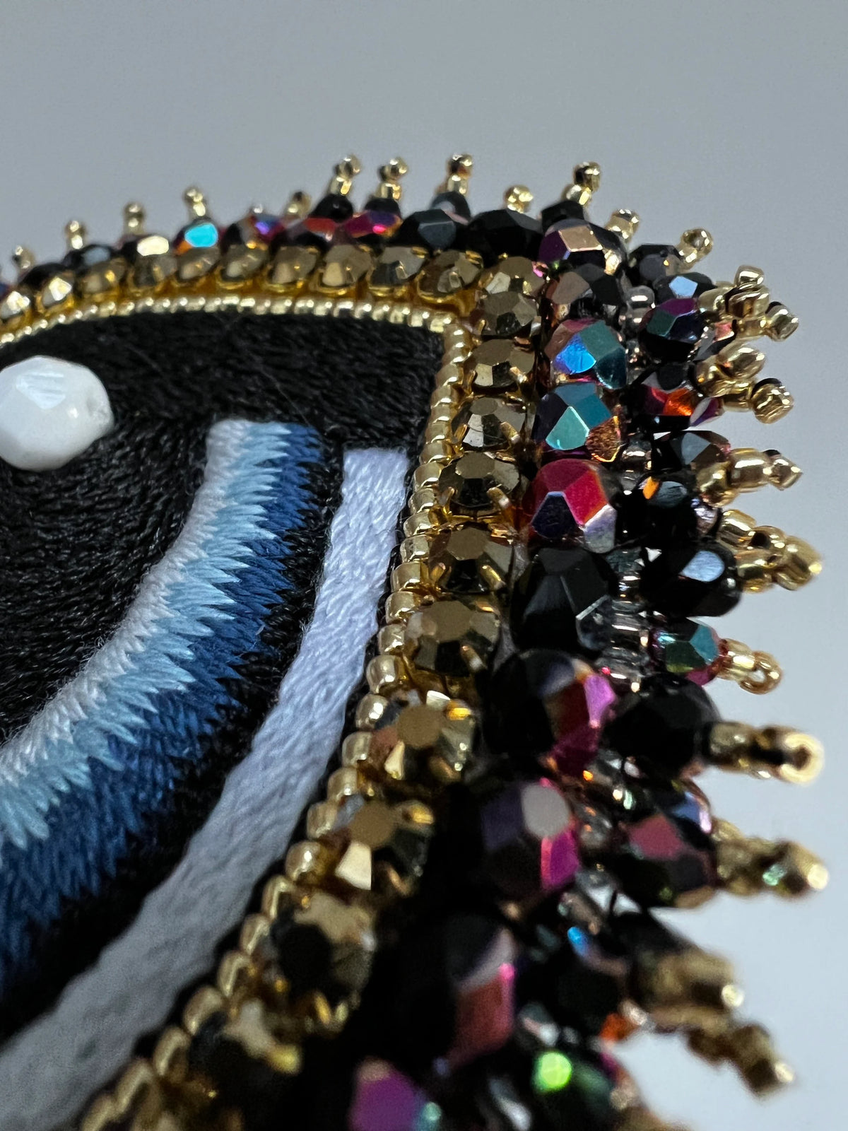 Big Evil Eye Galaxy Brooch