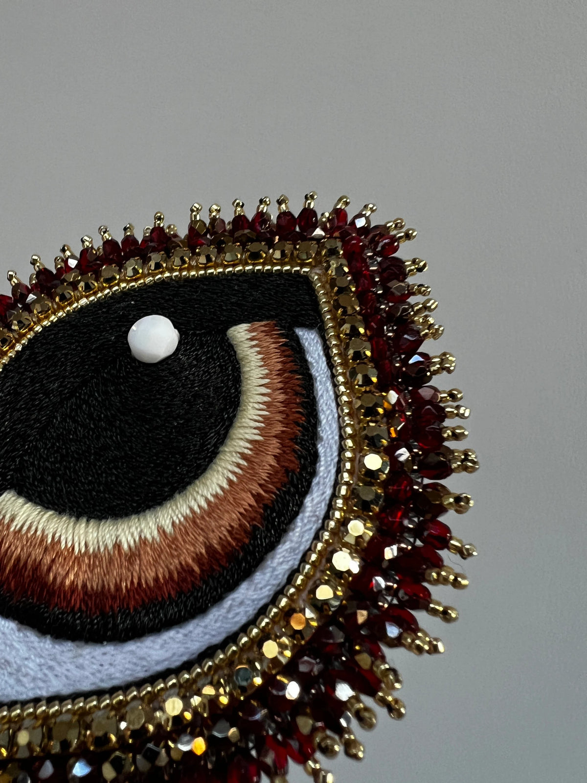 Big Evil Eye Brooch